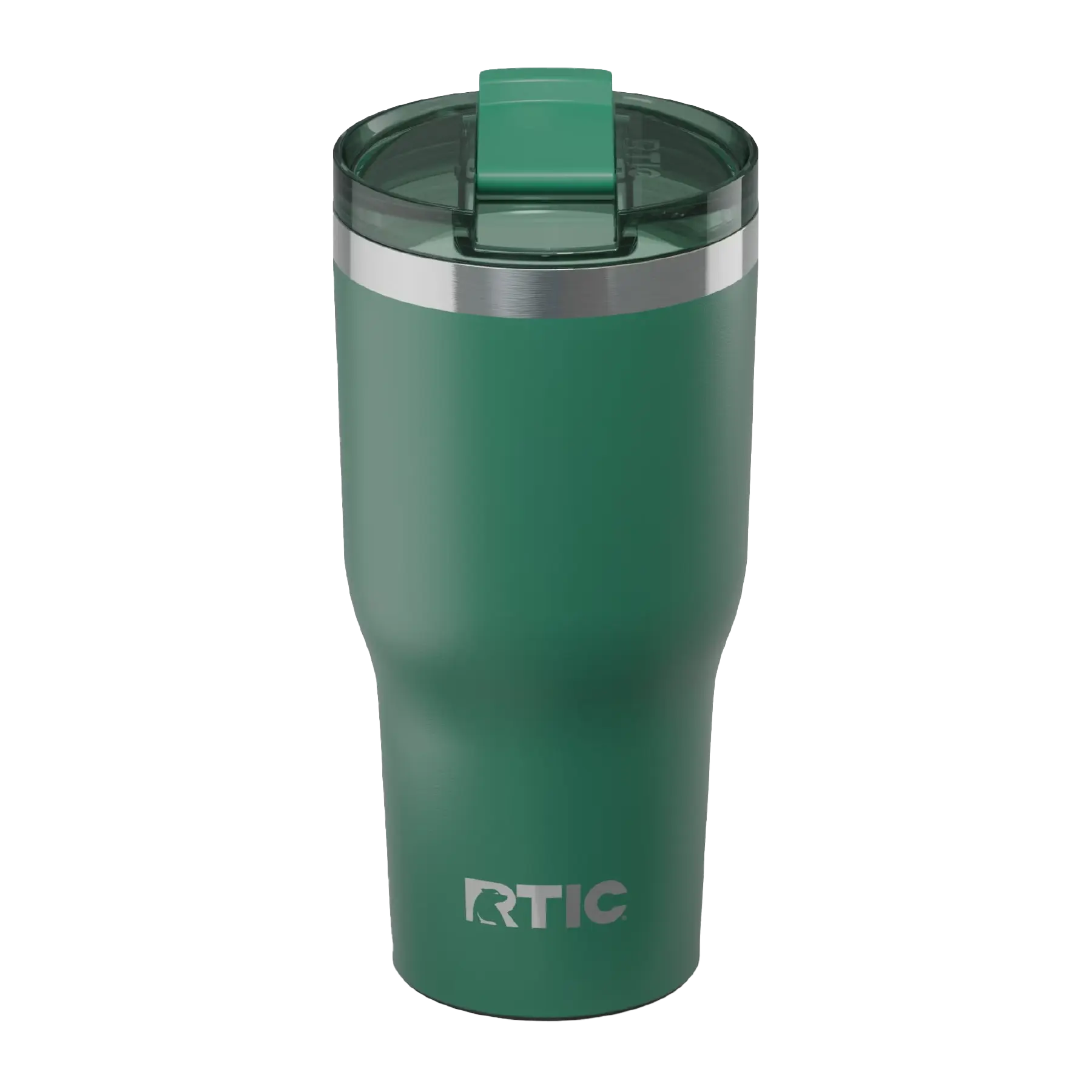 Spill-resistant travel lid for pine tree RTIC 30 oz Essential tumbler