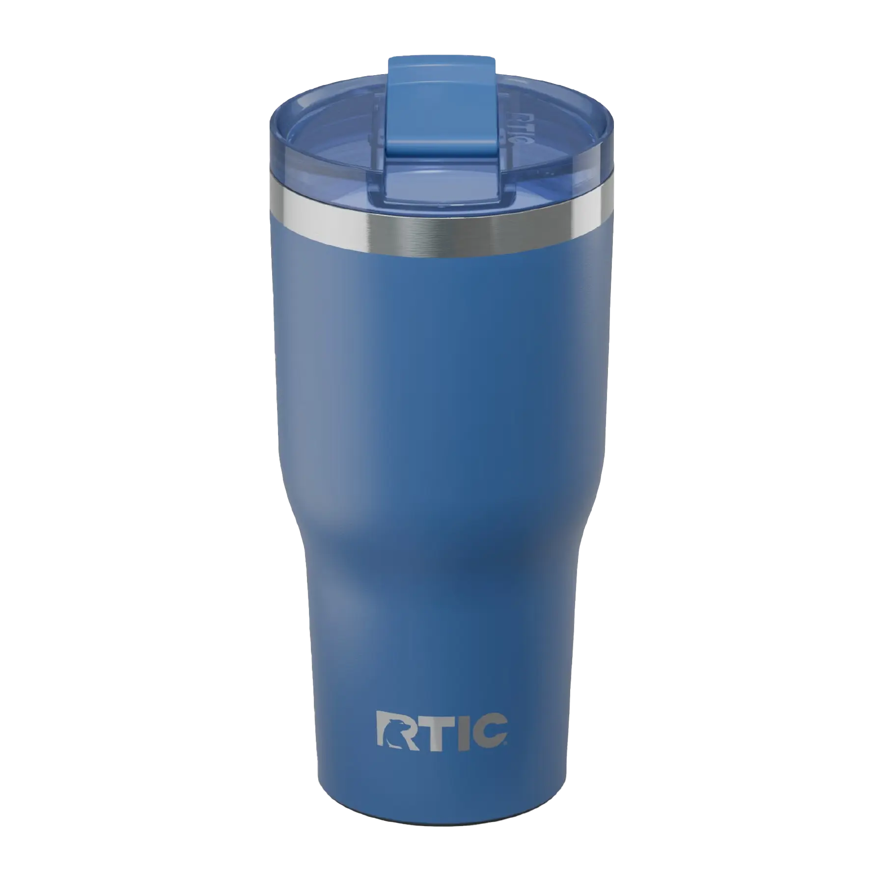 Spill-resistant travel lid for pond RTIC 30 oz Essential tumbler