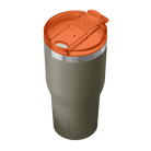 Top view of the spill-resistant travel lid for trailblazer RTIC 30 oz Essential tumbler