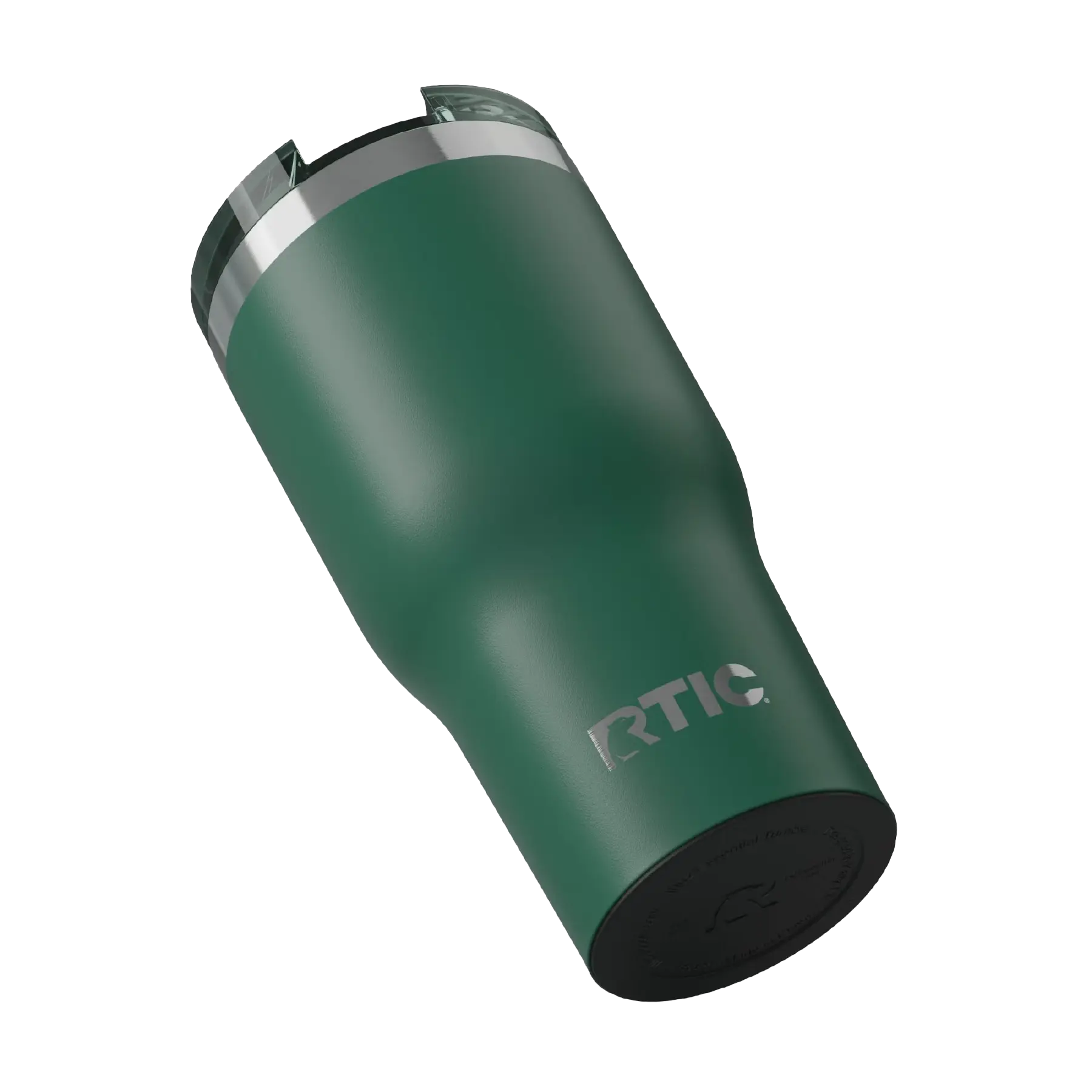 Built-in silicone anti-slip base on pine tree RTIC 30 oz Essential tumbler