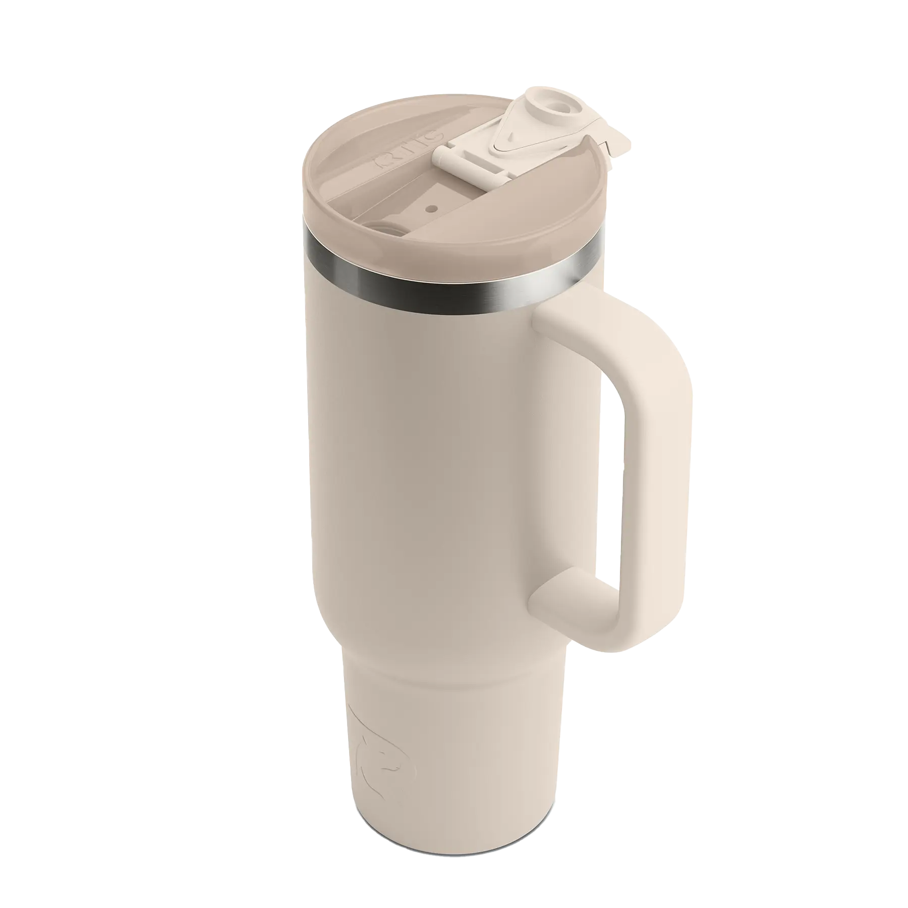 Straw travel lid for beach RTIC 40 oz Road Trip tumbler