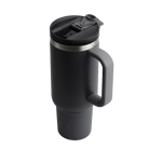 Straw travel lid for black RTIC 40 oz Road Trip tumbler