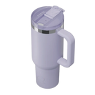 Straw travel lid for dusty lilac RTIC 40 oz Road Trip tumbler
