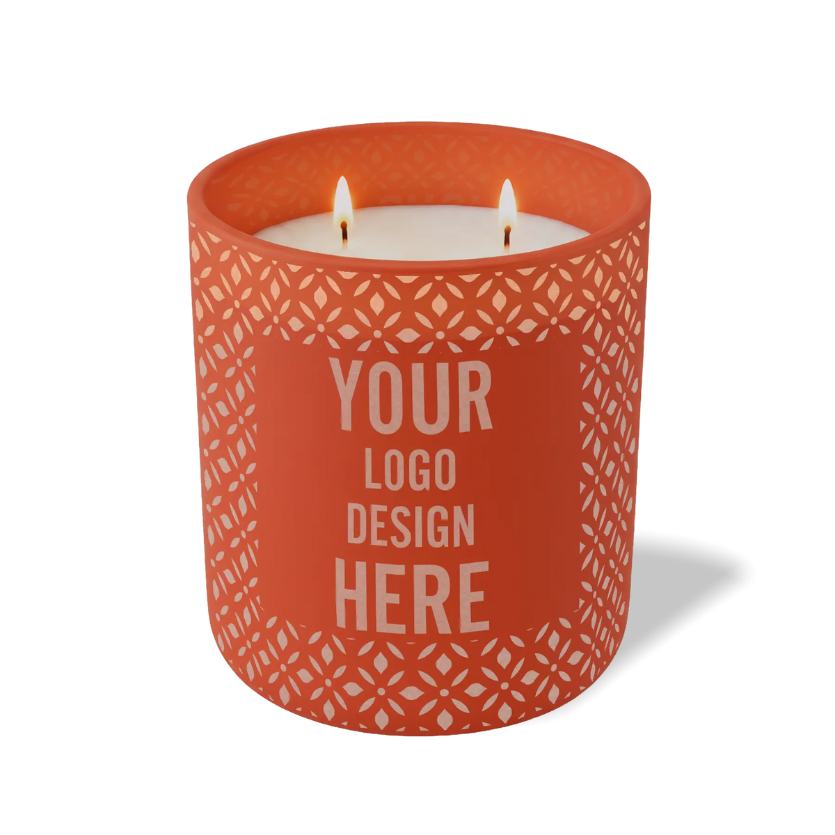 Customized canyon, bursts pattern Wild Journey 12 oz Studio luxury candle with laser etched logo or design