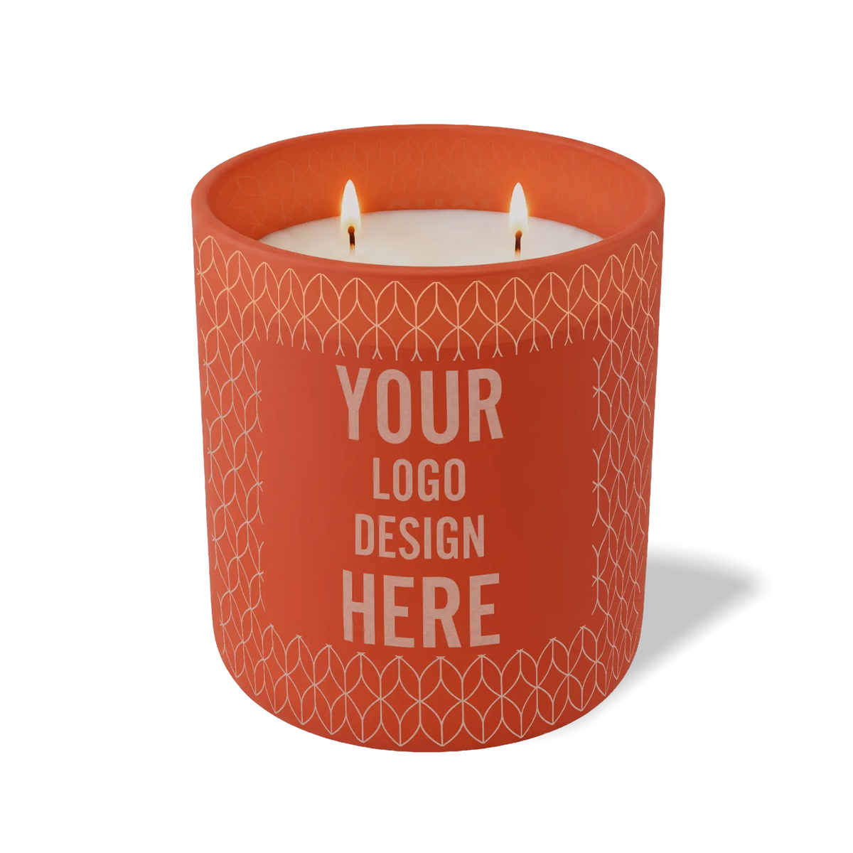 Customized canyon, wheat pattern Wild Journey 12 oz Studio luxury candle with laser etched logo or design