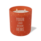 Customized canyon, spaced flower pattern Wild Journey 12 oz Studio luxury candle with laser etched logo or design