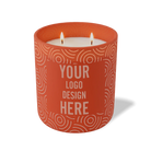 Customized canyon, vinyl pattern Wild Journey 12 oz Studio luxury candle with laser etched logo or design