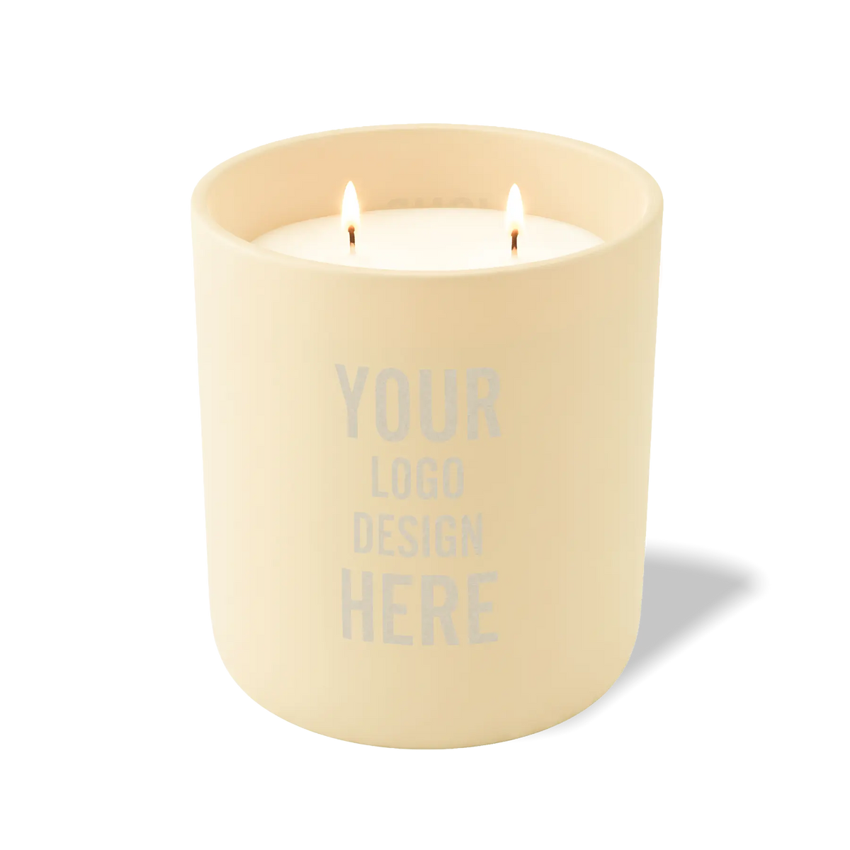 Customized sand Wild Journey 12 oz Studio luxury candle with laser etched logo or design