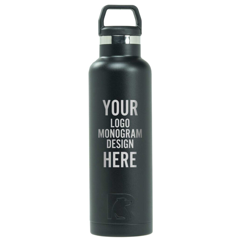 Personalized RTIC 20 oz Water Bottle - Powder Coated