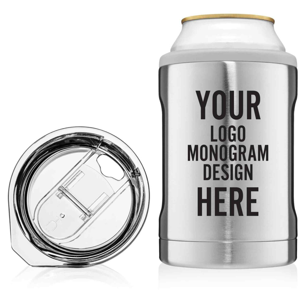 Personalized BruMate Hopsulator Duo 2-in-1 - Stainless - Customized Your  Way with a Logo, Monogram, or Design - Iconic Imprint