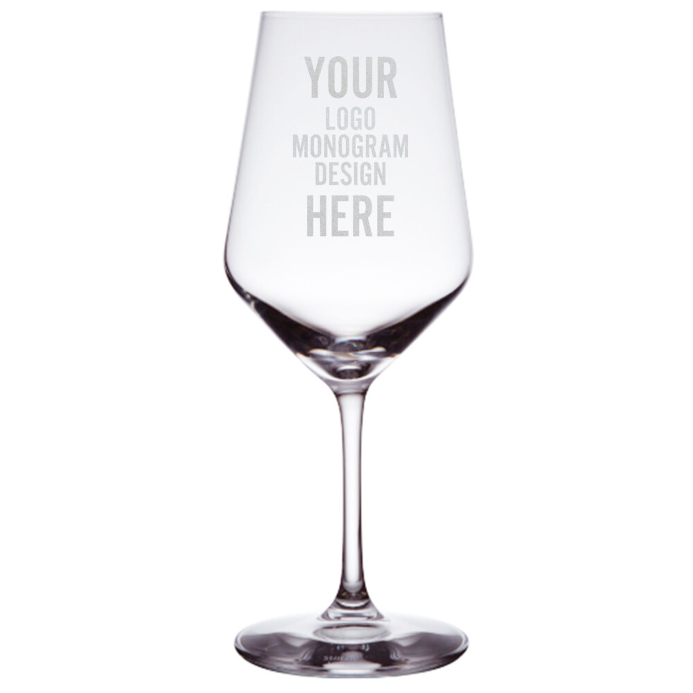 Personalized Stemless Graduated Wine Glasses - Custom Engraved in Bulk
