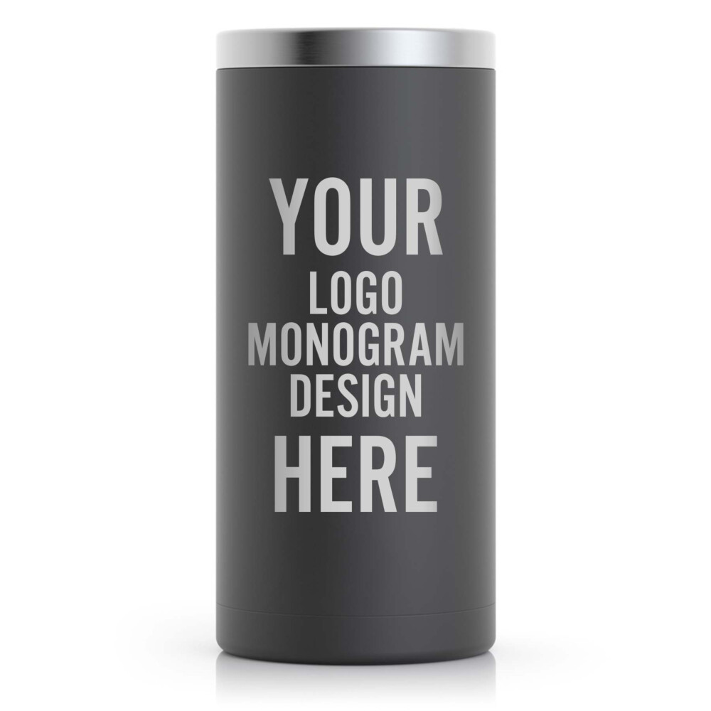 Personalized RTIC Beverage Holder Can - Stainless