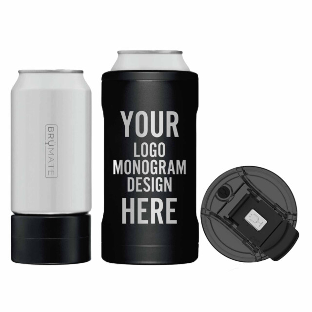 Personalized BruMate Hopsulator Slim - Stainless - Customized Your Way with  a Logo, Monogram, or Design - Iconic Imprint