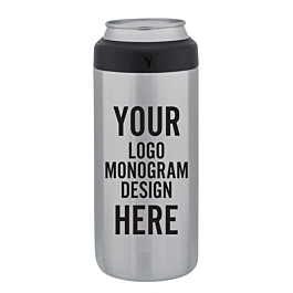 Personalized Personalized YETI Rambler 16 oz Colster Tall - Stainless -  Customize with Your Logo, Monogram, or Design - Custom Tumbler Shop