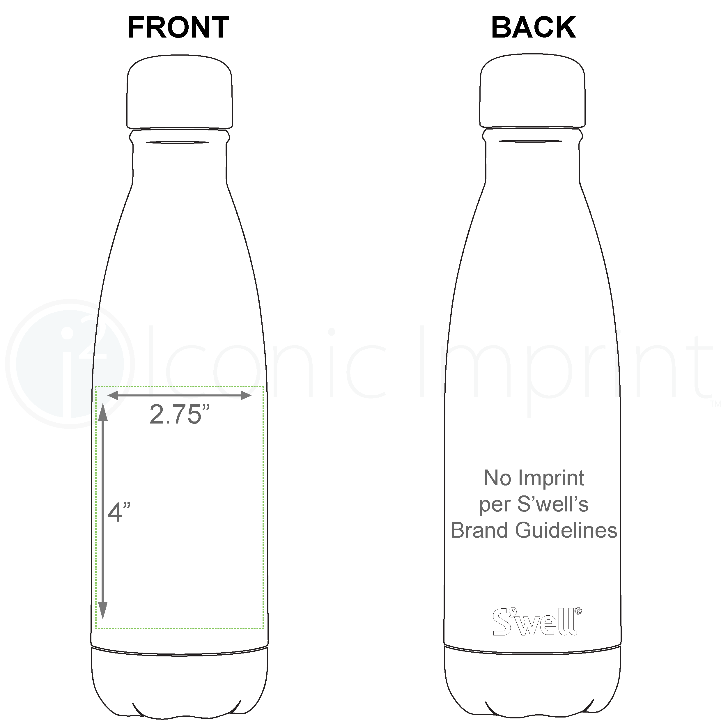 17oz S'well Bottle - Custom Branded Promotional Water Bottles